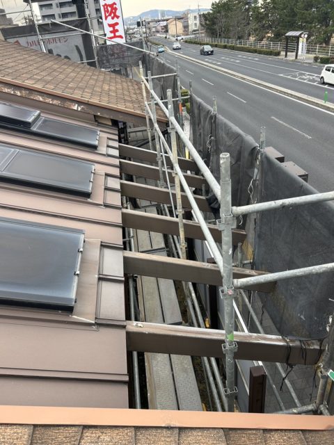 松江市店舗屋根・外壁塗り替え